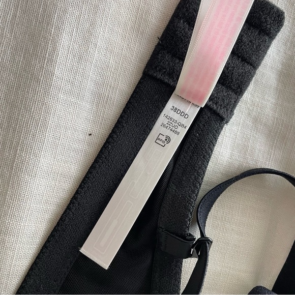 Pink Wear Everywhere Bra 38DDD Black Padded Underwire Victoria’s Secret - Picture 12 of 13